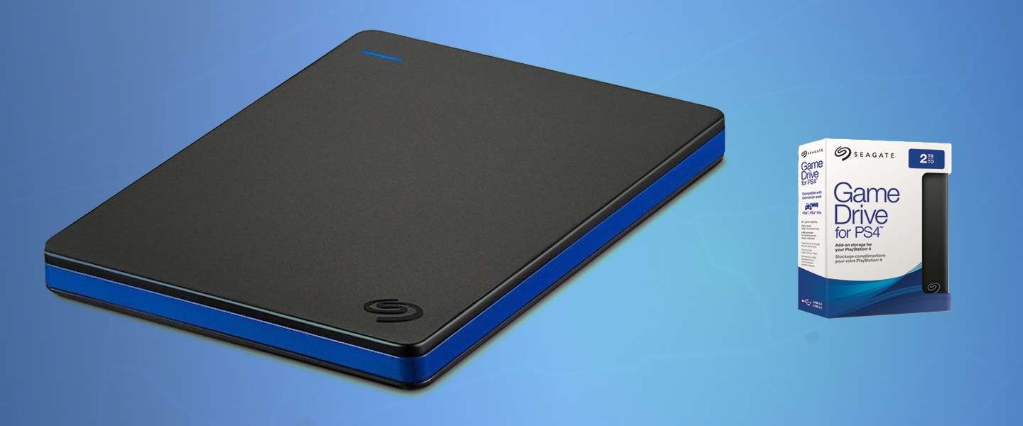 De Seagate Game Drive for PS4: klein, snel, handig en betaalbaar