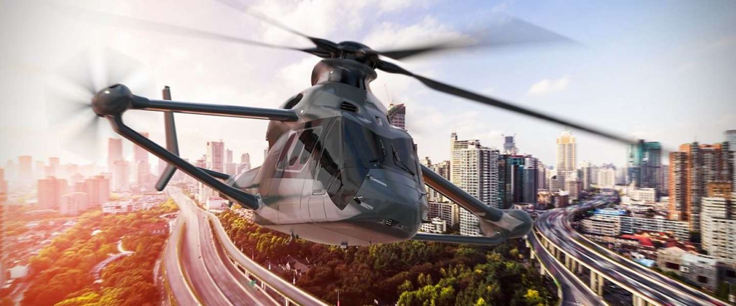 De Airbus Racer helikopter gaat superhard in stijl vanaf 2019