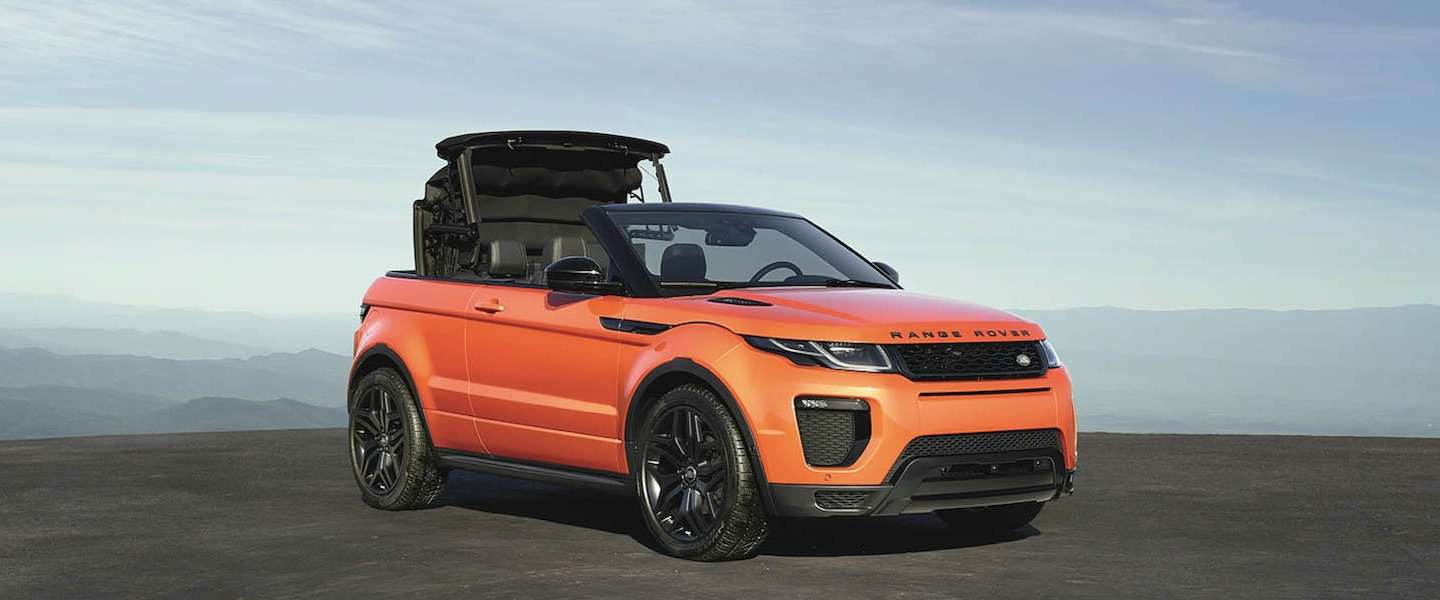 Range Rover Evoque Convertible: fraaie cabriolet laat je het hele jaar genieten