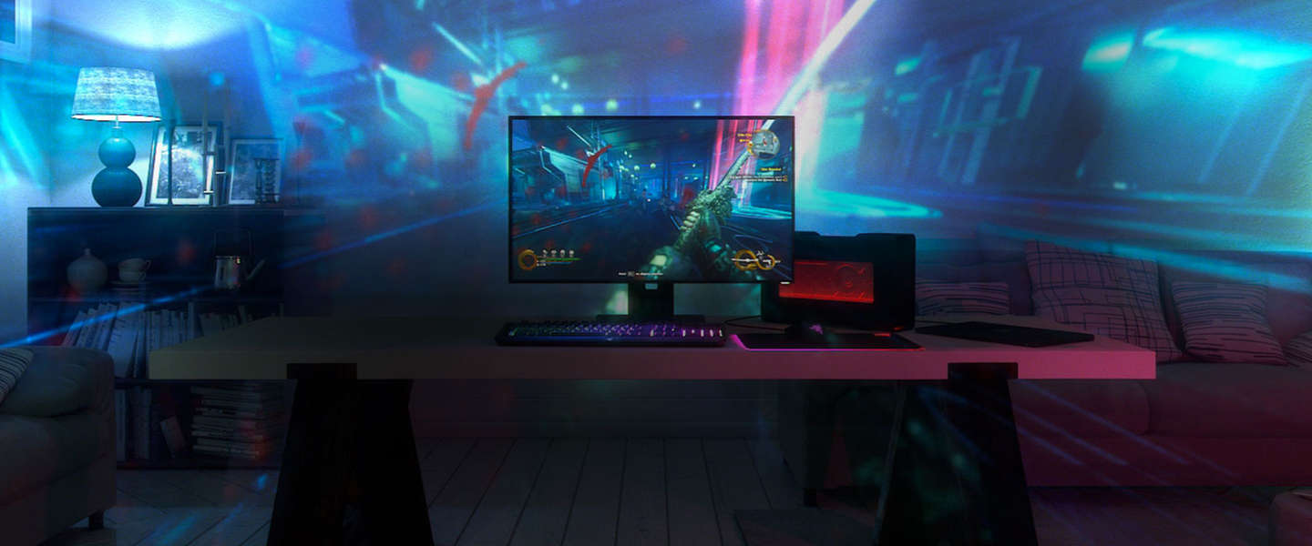 CES 2017: Razer's Project Ariana: psychedelische projecties tijdens het gamen
