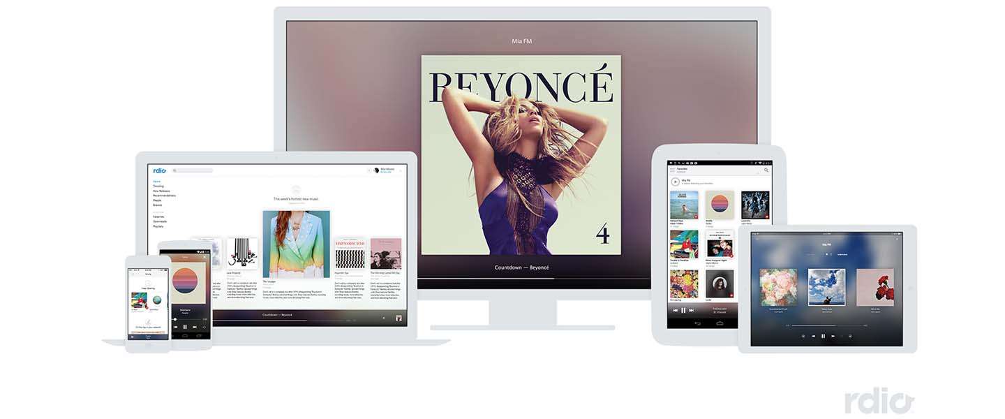 Rdio lanceert gratis mobiele radiodienst