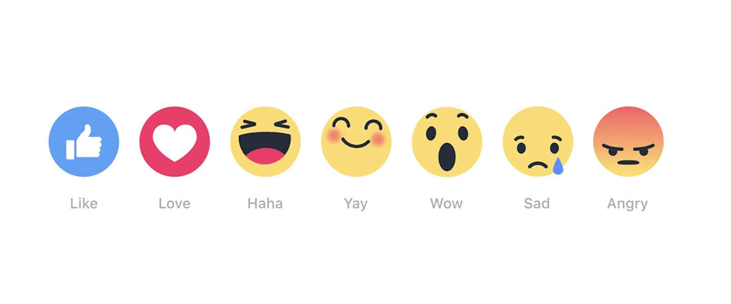 Reactions: het nieuwe 'liken' op Facebook