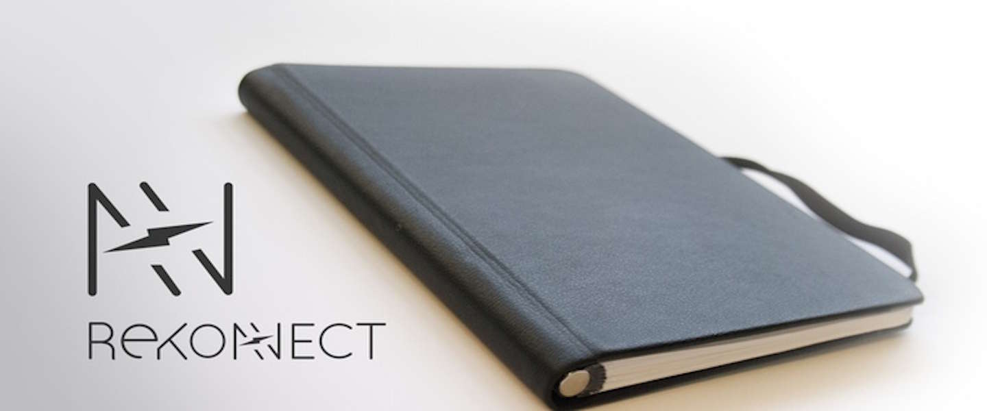 Rekonect: het magnetische notitieboekje dat je bladzijdes laat verplaatsen