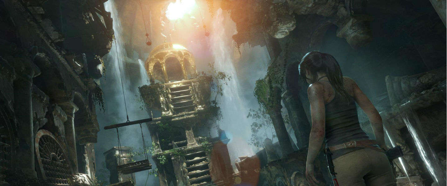 Gespeeld op First Look: Rise of the Tomb Raider