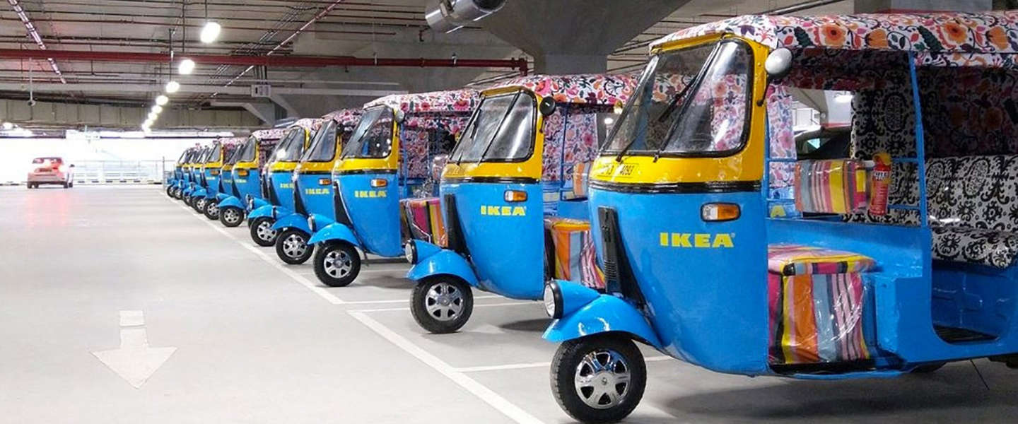 Dit willen we in Nederland ook: een IKEA delivery service met riksja's