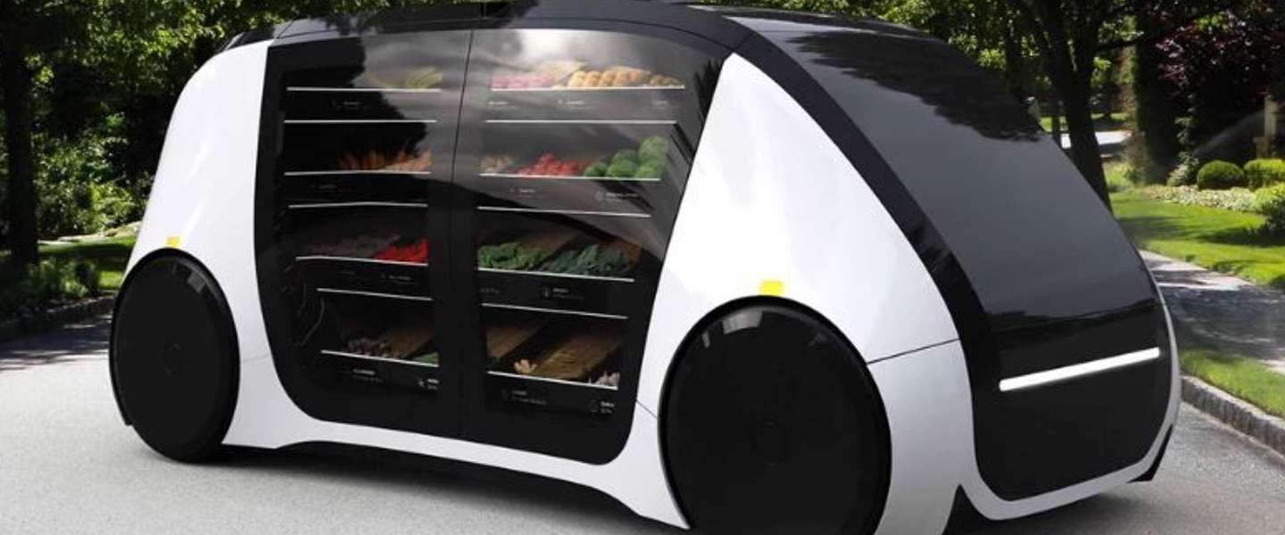 Robomart: zelfrijdende mini-supermarkt komt naar je toe