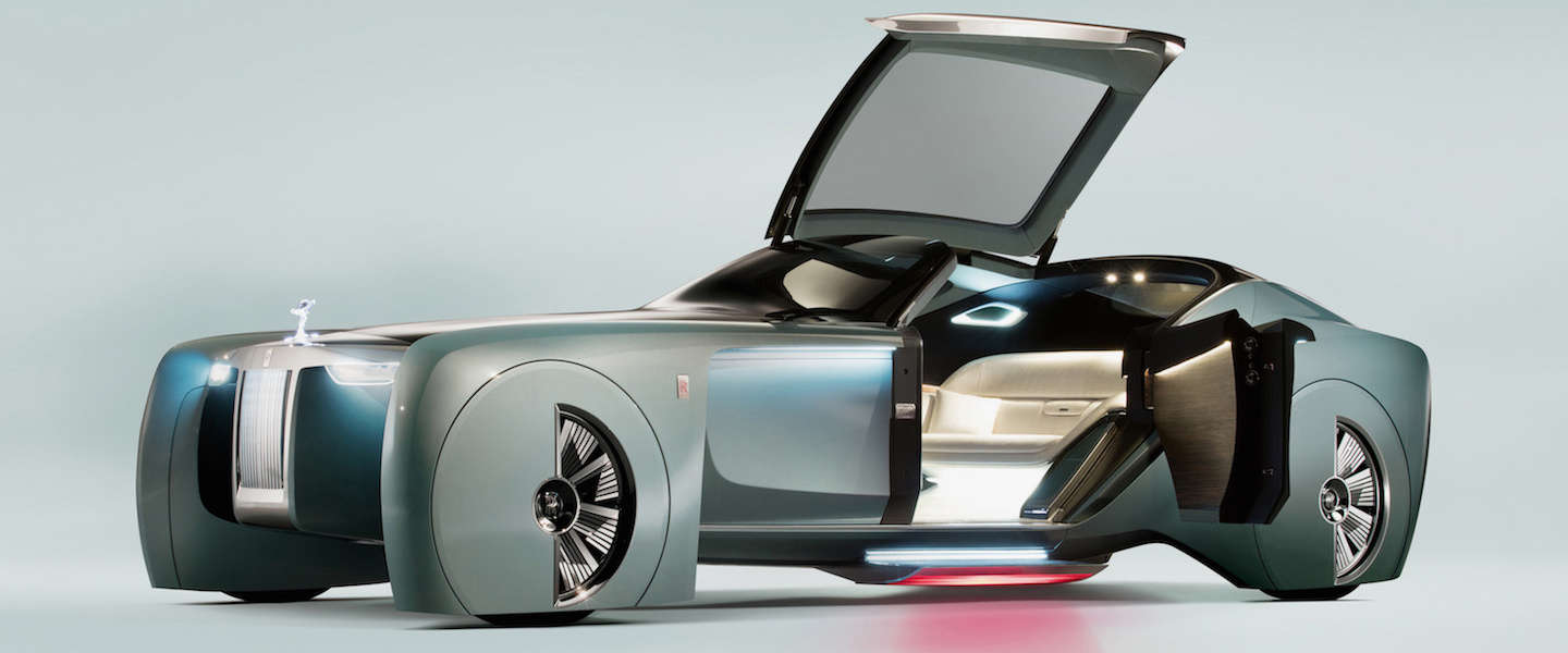 Futuristische auto: 103EX Vision Next 100 van Rolls-Royce
