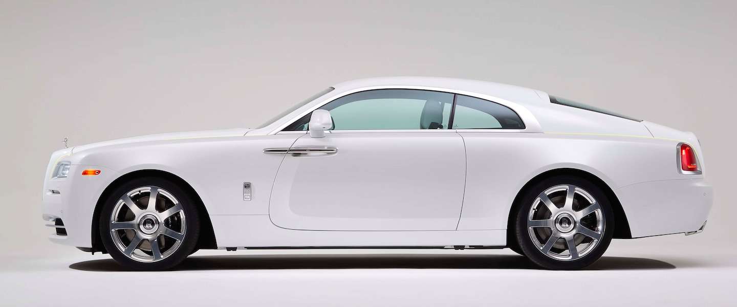 Voor de nieuwe Rolls-Royce 'Wraith - Inspired by Fashion' heb je geen tekst nodig