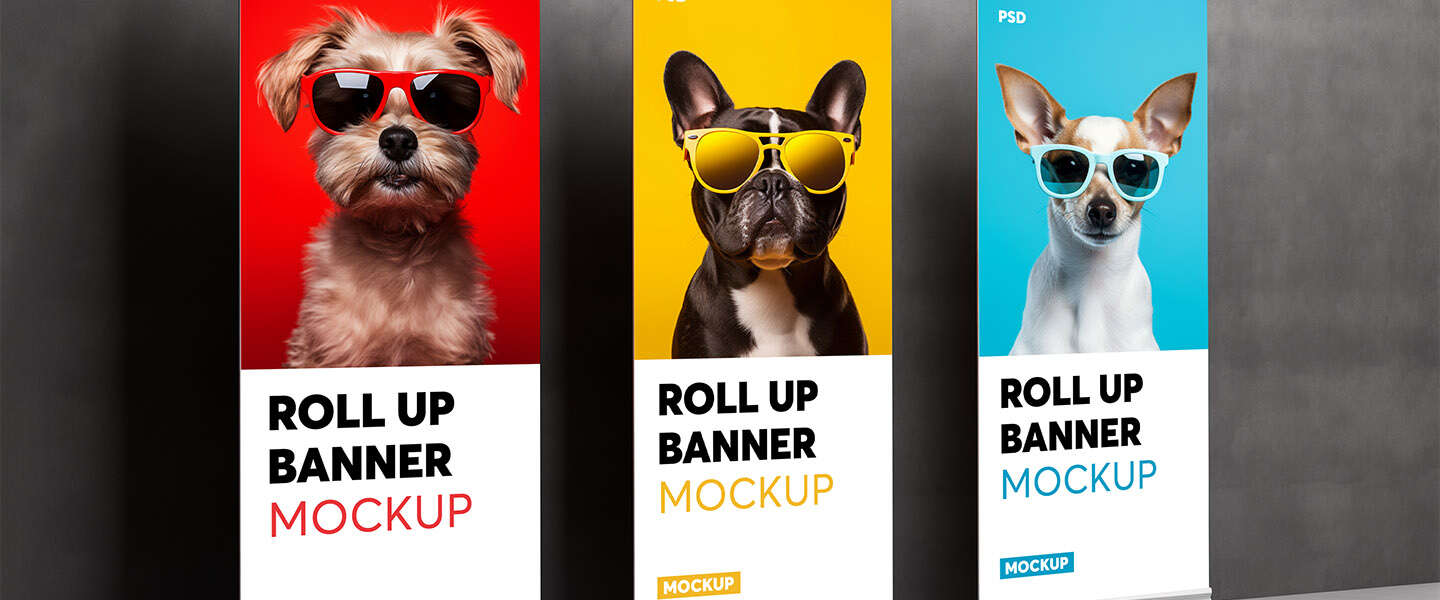 ​5 trends for roll-up banners