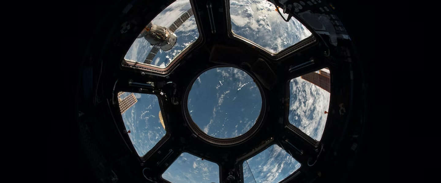 Russisch ruimtestation ROSS is kleinschalig, maar met grote ramen