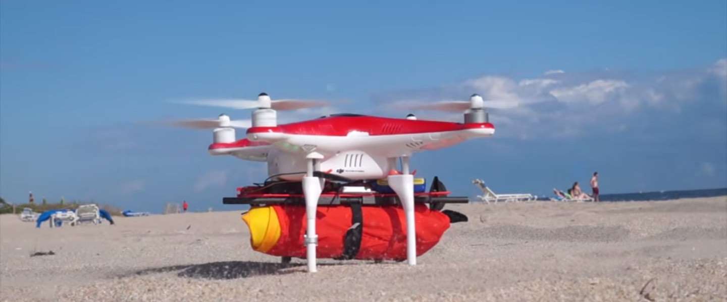 Project Ryptide, Drones als Lifeguard aan de kust