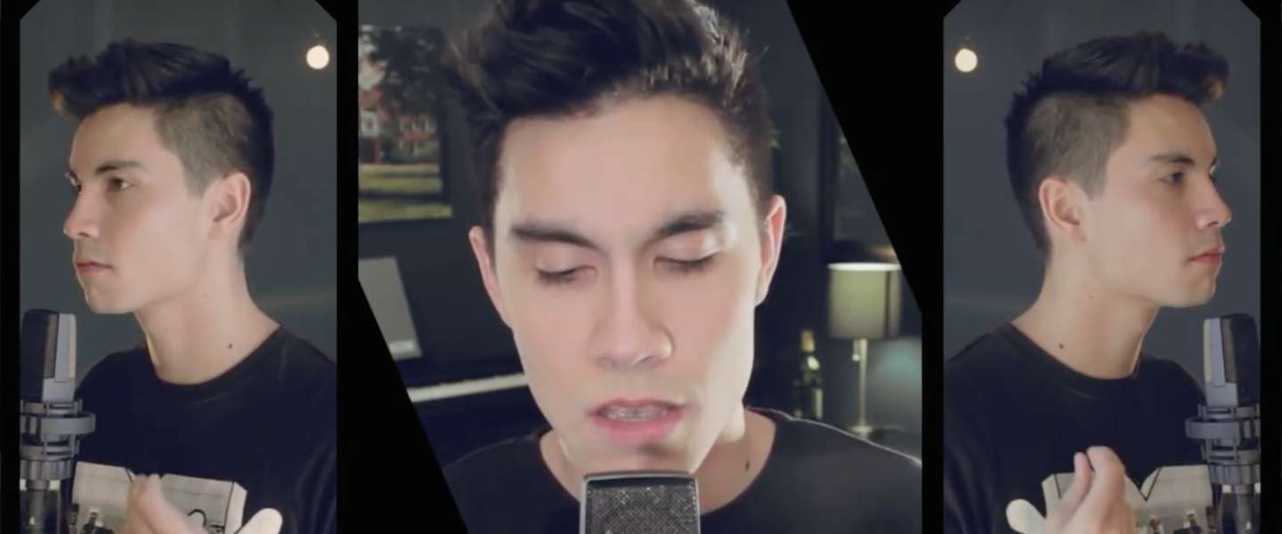 Sam Tsui zingt het nieuwe album van Adele in 4 minuten