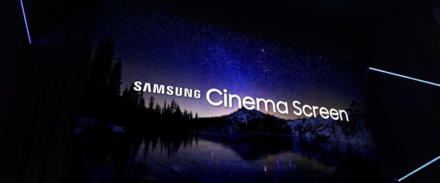 Samsung heeft een 4K bioscoopscherm van tien meter gemaakt