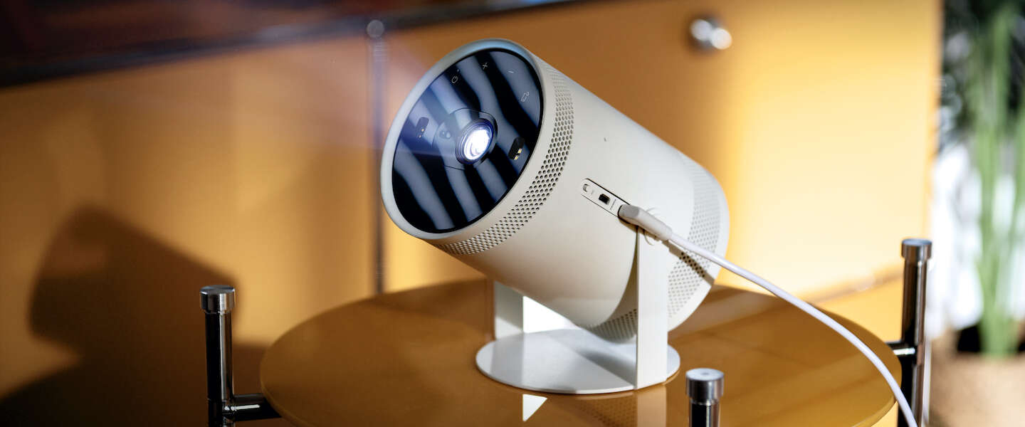CES 2022 Samsung introduceert The Freestyle portable projector