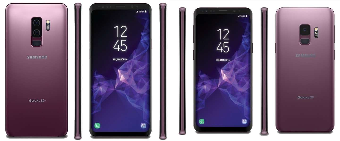 Nieuw lek laat de Samsung Galaxy S9 en S9+ zien