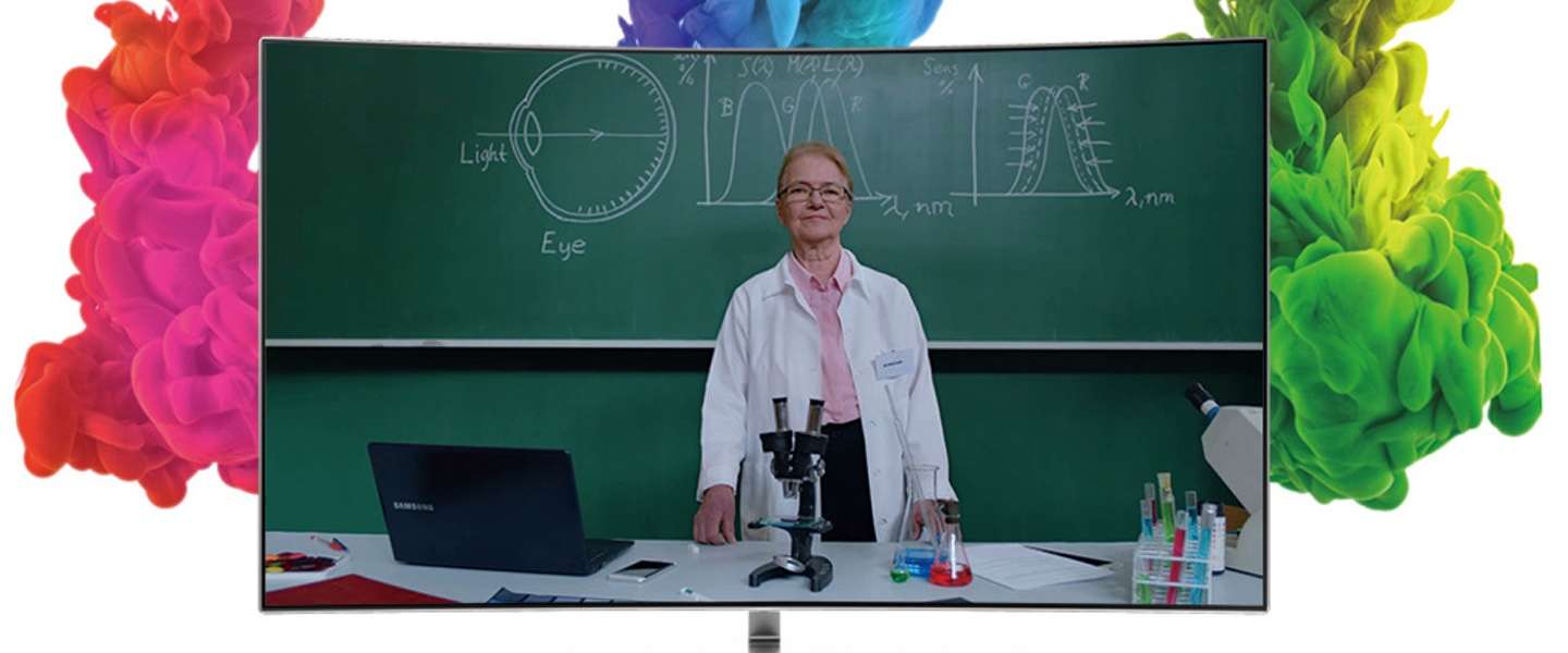 Samsung maakt app voor tv's om kleurenblinde mensen te helpen