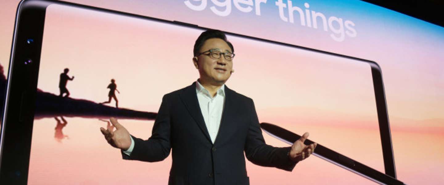 Samsung CEO: volgend jaar al opvouwbare telefoon