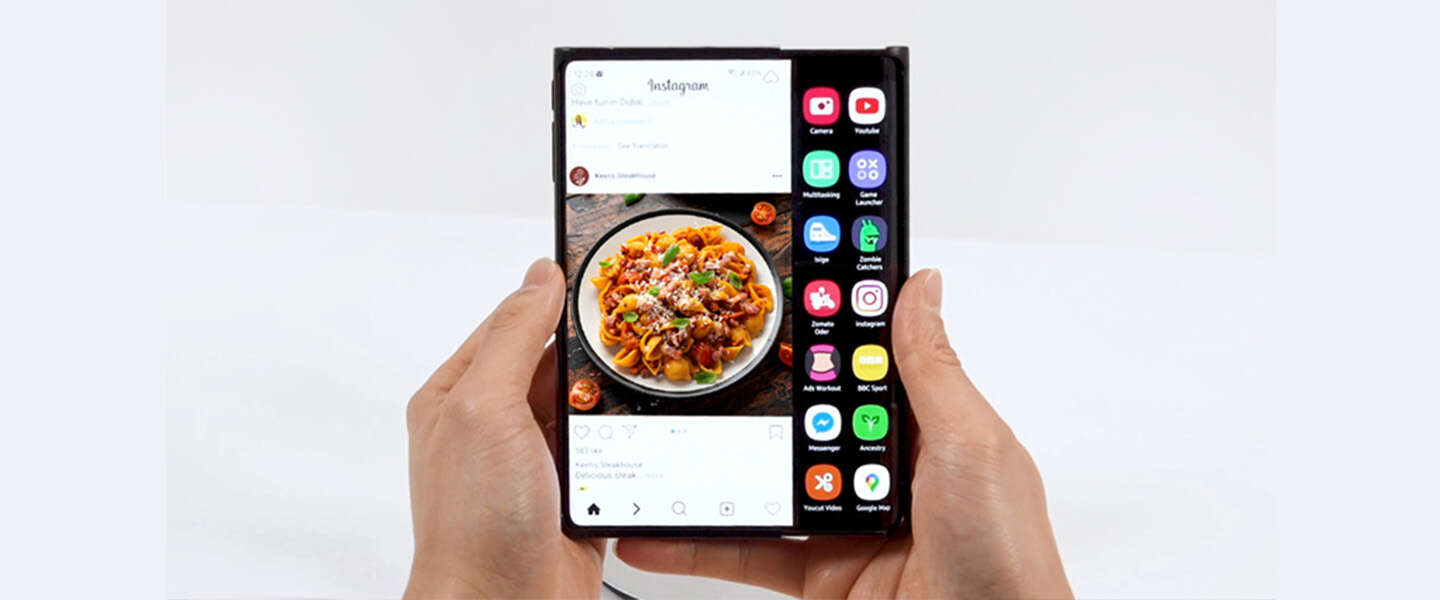 Van vouwen naar schuiven met de nieuwe Samsung-schermen
