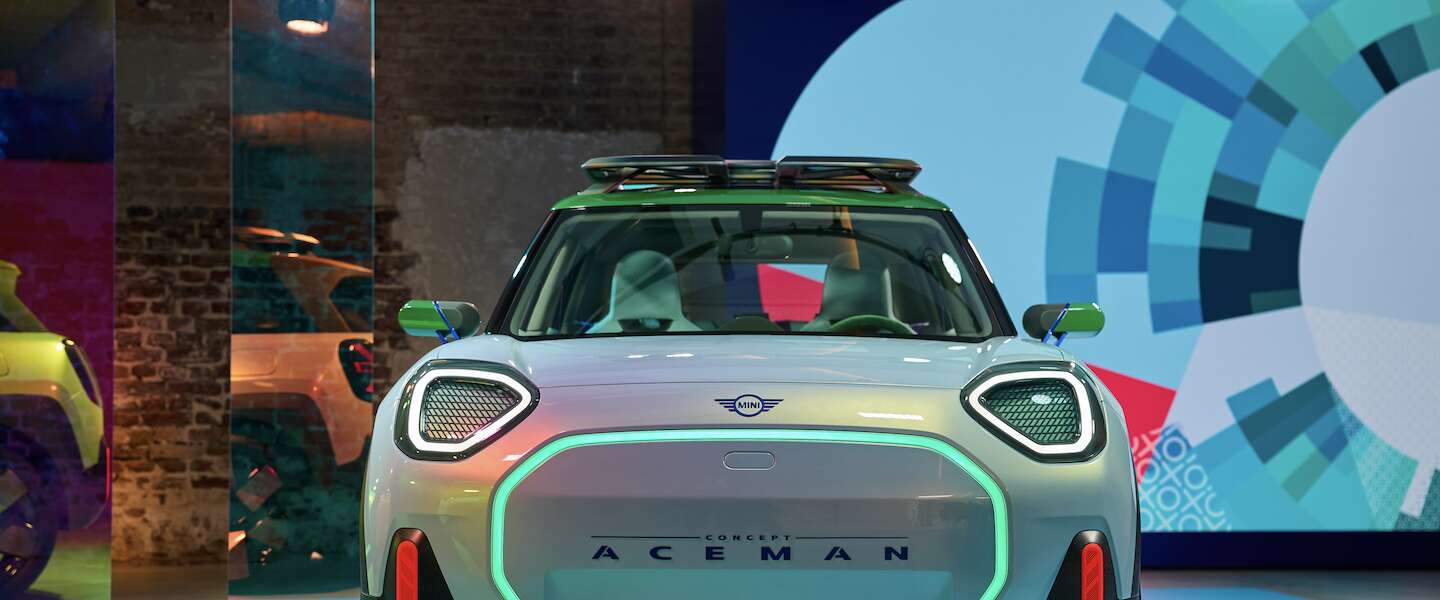 De nieuwe MINI Concept Aceman, expliciet en compromisloos