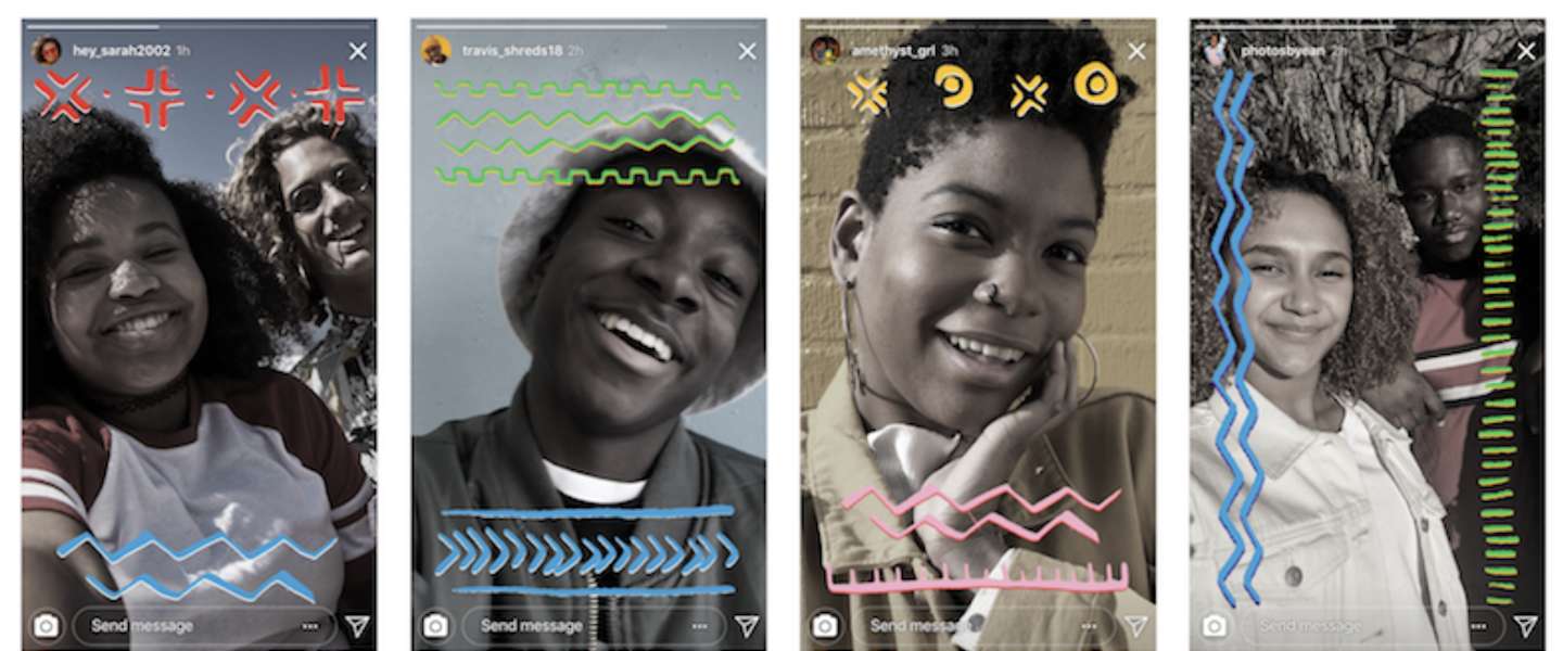 #ShareBlackStories op Instagram met speciale stickers en effecten