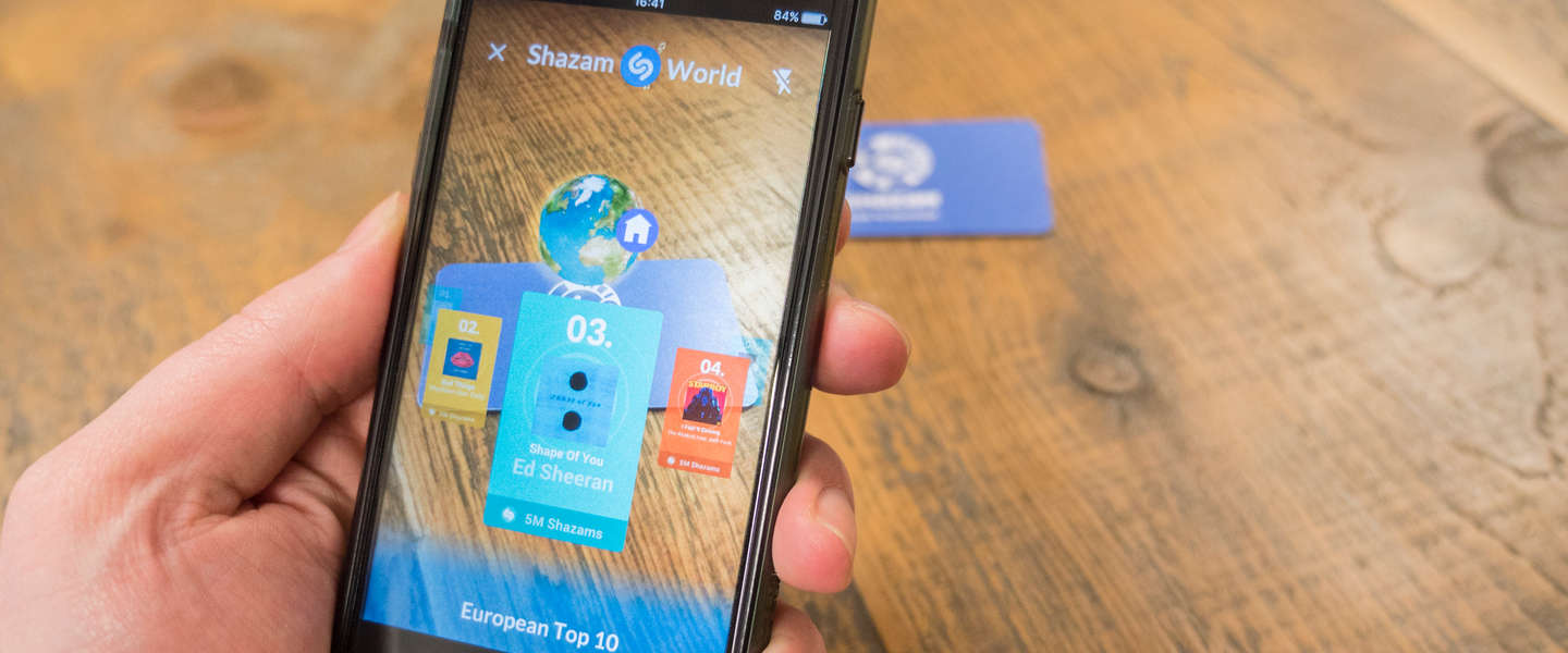 Shazam wil augmented reality-expert worden voor andere bedrijven