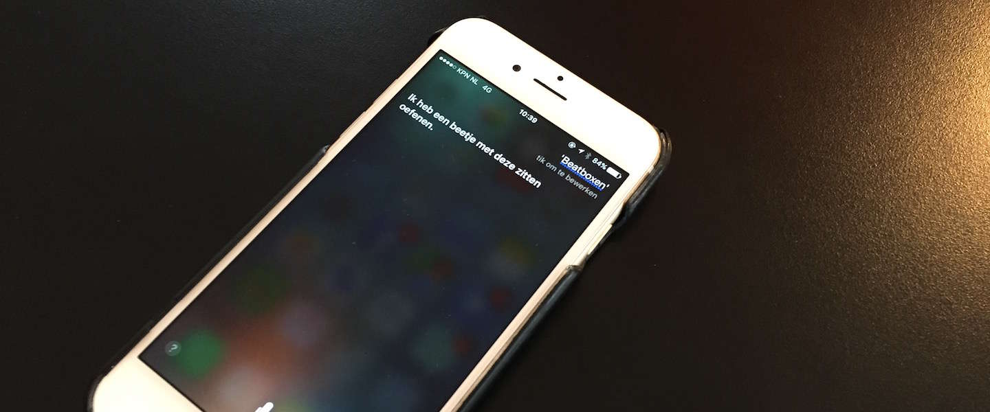 Vraag Siri nu om voor je te beatboxen