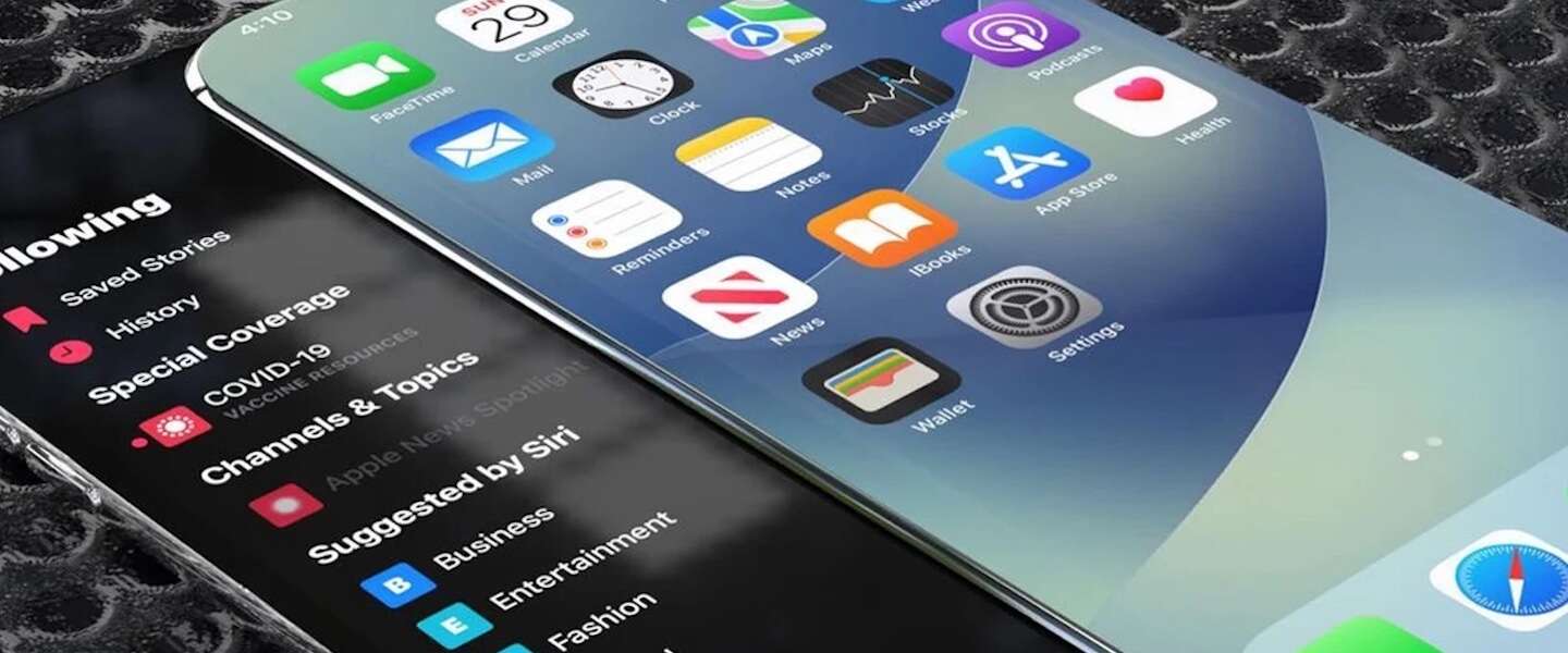 Dual screen iPhone slider ziet er strak uit, maar komt er niet