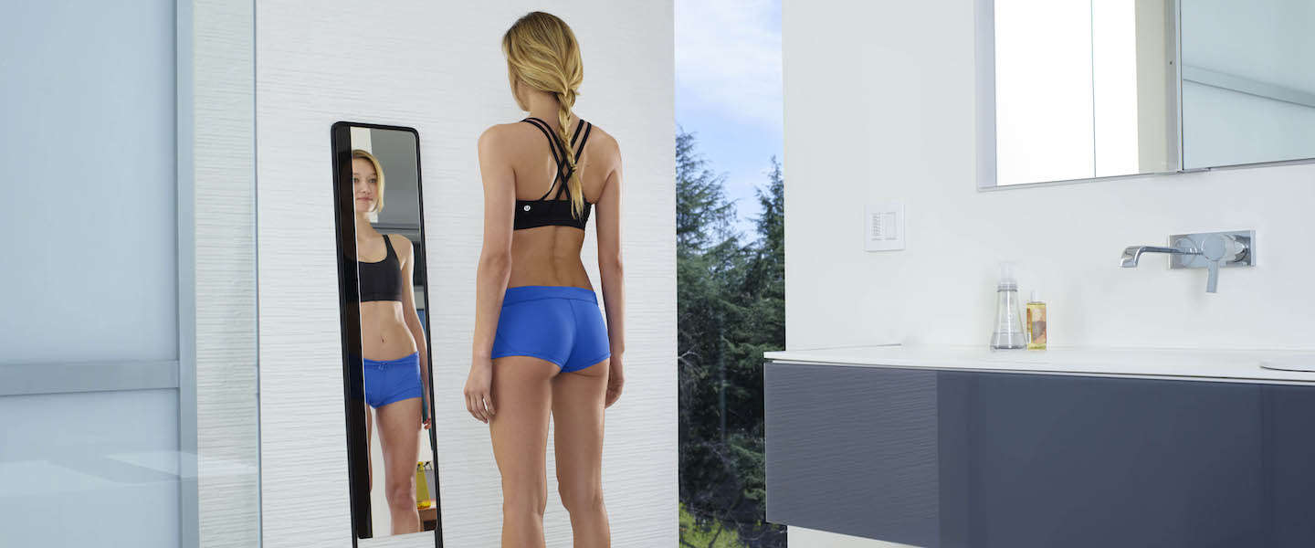 Deze slimme fitness spiegel scant je hele lichaam in 3D in 20 seconden
