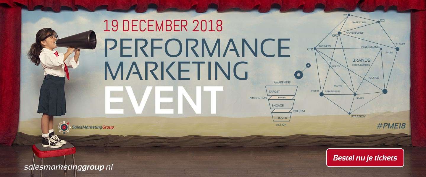 Sluit het jaar goed af met een bezoek aan het Performance Marketing Event #PME18
