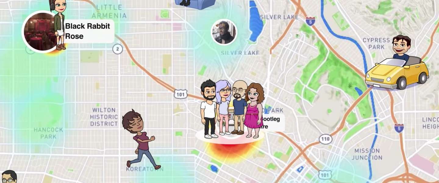 Snapchat onduidelijk over delen locatie bij gebruik van Snap Map