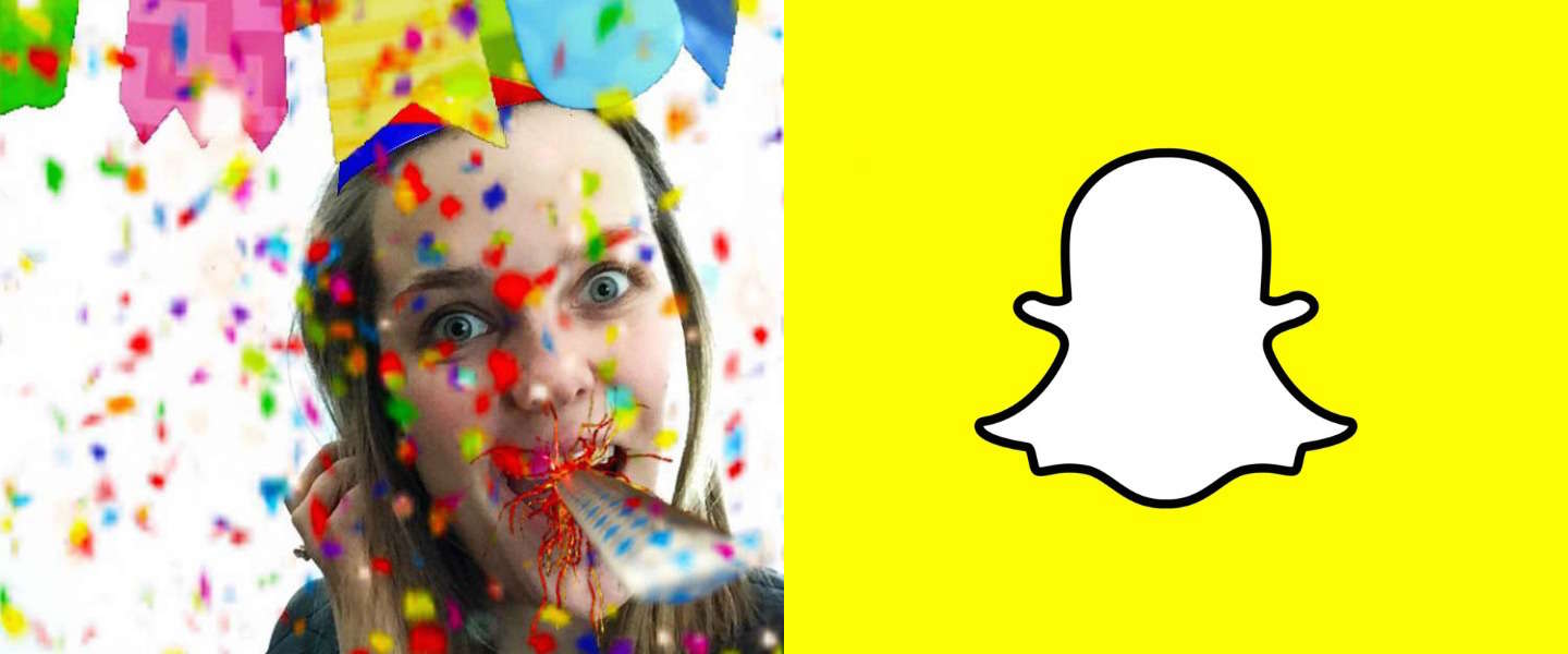 Snapchat komt met speciale verjaardagsfilter