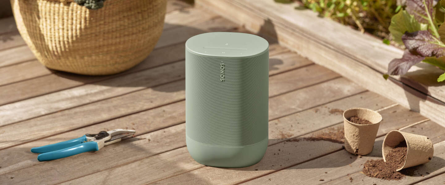 ​Sonos introduceert nieuwe Move: nog steeds niet heel draagbaar