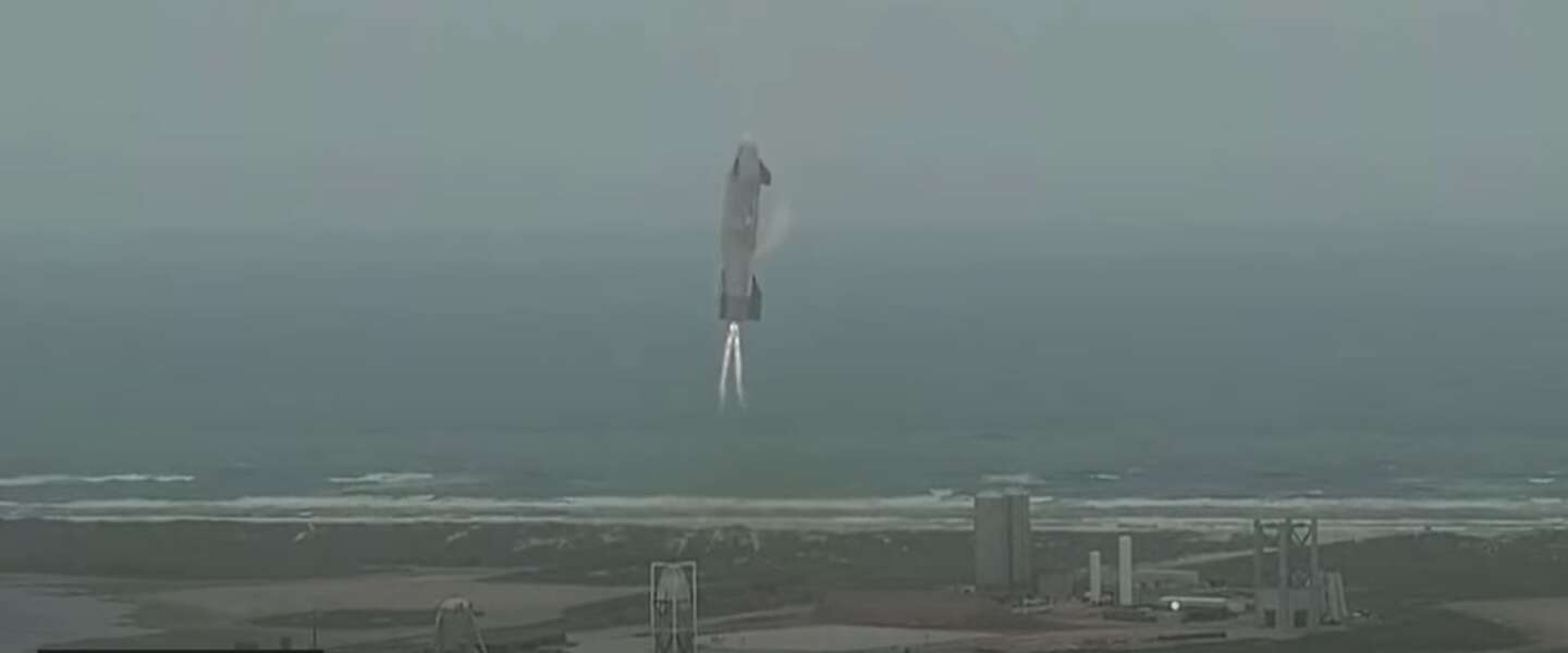 Succesvolle testvlucht SpaceX Starship prototype
