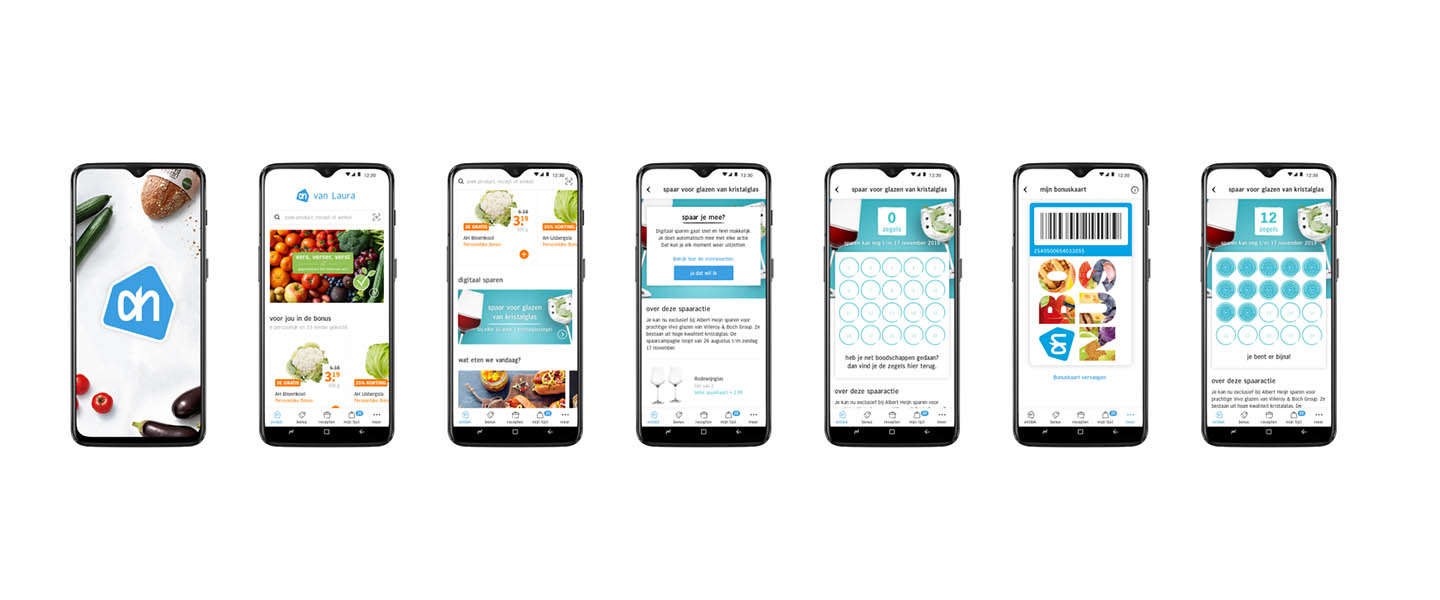 Je kunt nu digitaal zegels sparen bij Albert Heijn
