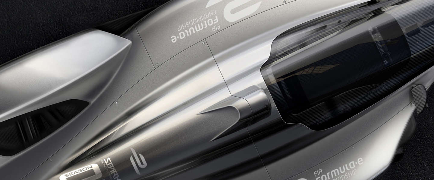 De nieuwe Spark SRT05e Formule E-auto komt rechtstreeks uit de toekomst