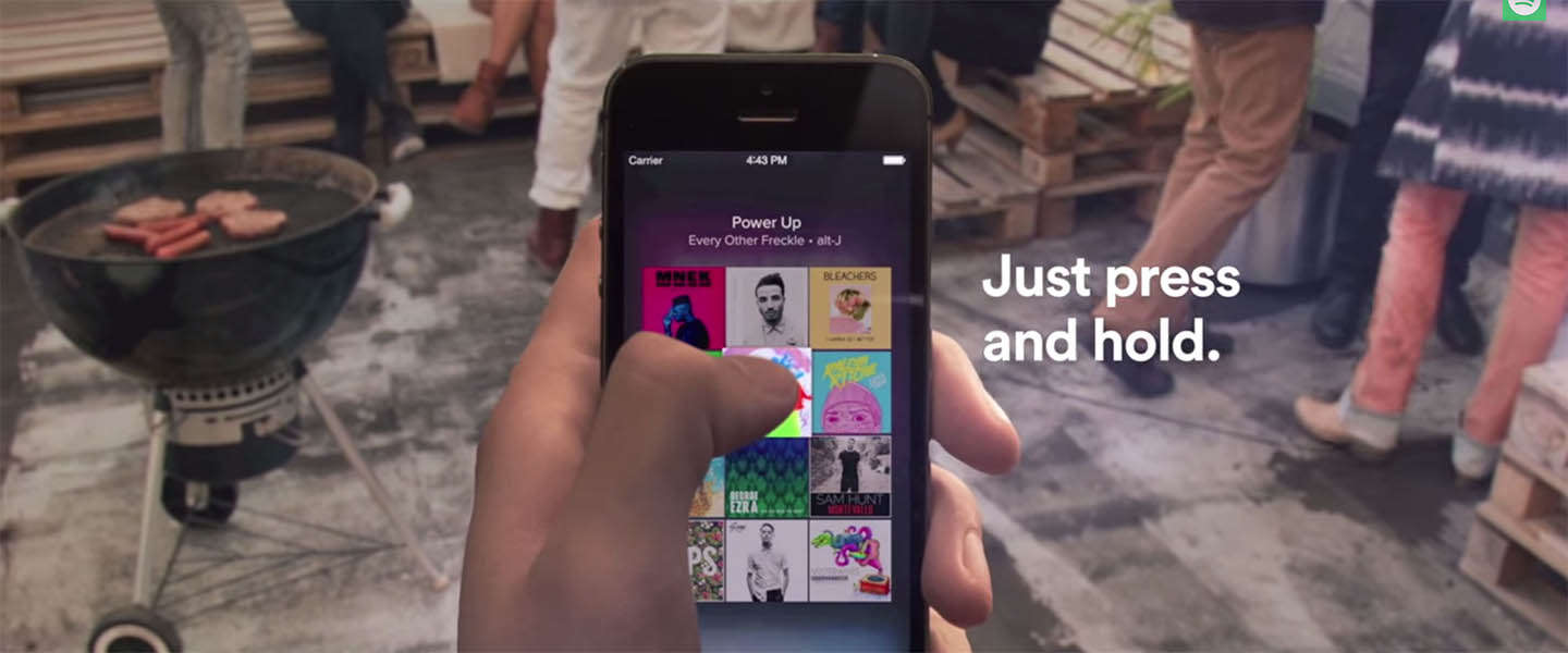 Spotify rolt 'Touch Preview' uit