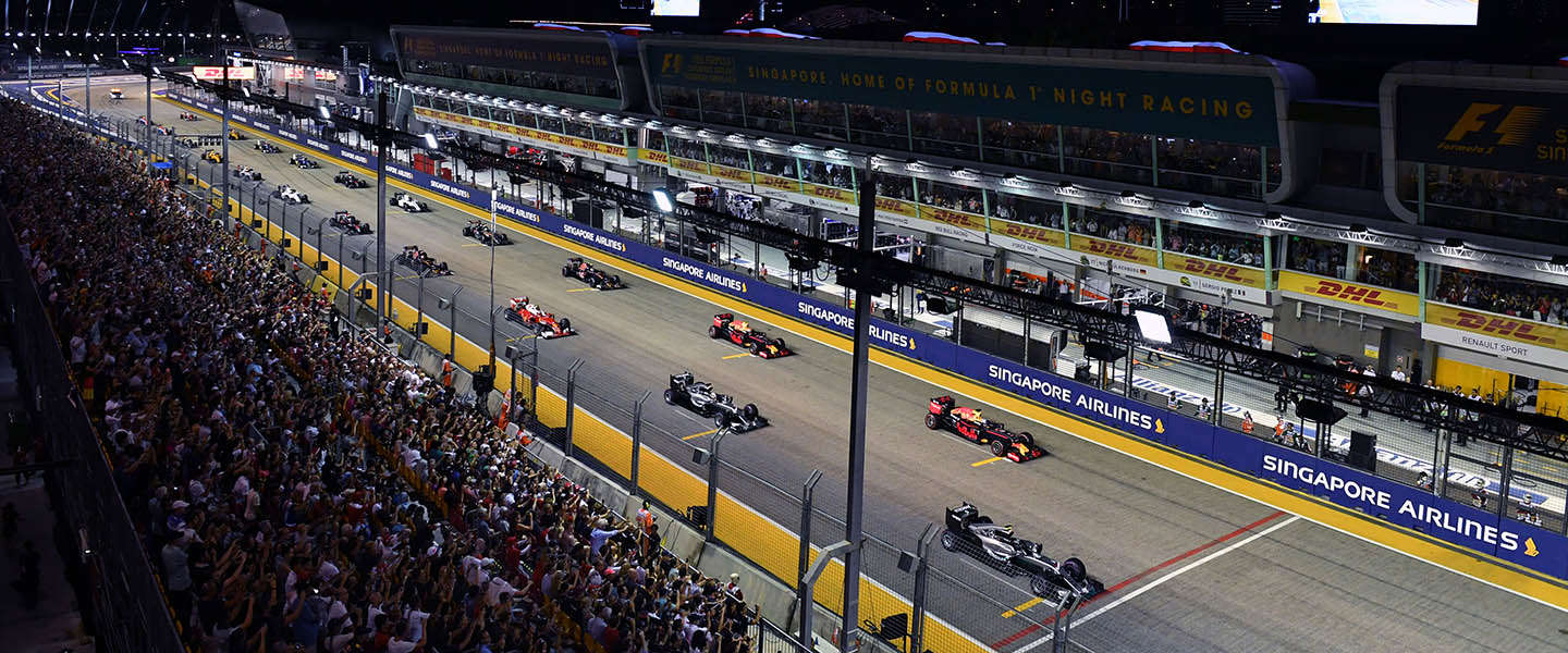 Smullen: inhaalacties tijdens de Grand Prix van Singapore