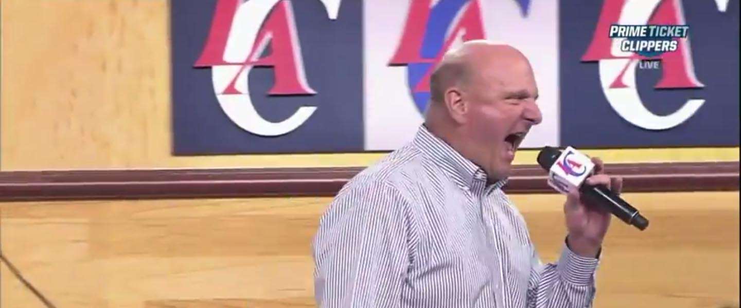 Steve Ballmer going Bonkers