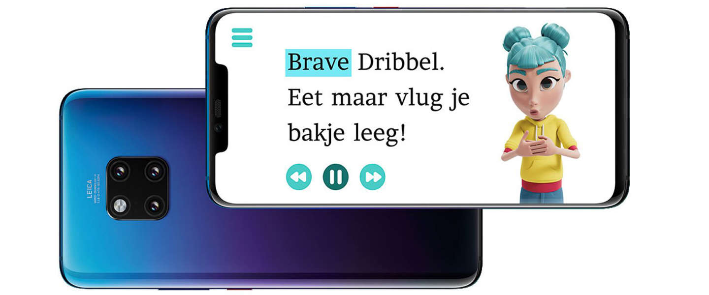 Huawei breidt gebarentaal-app StorySign uit