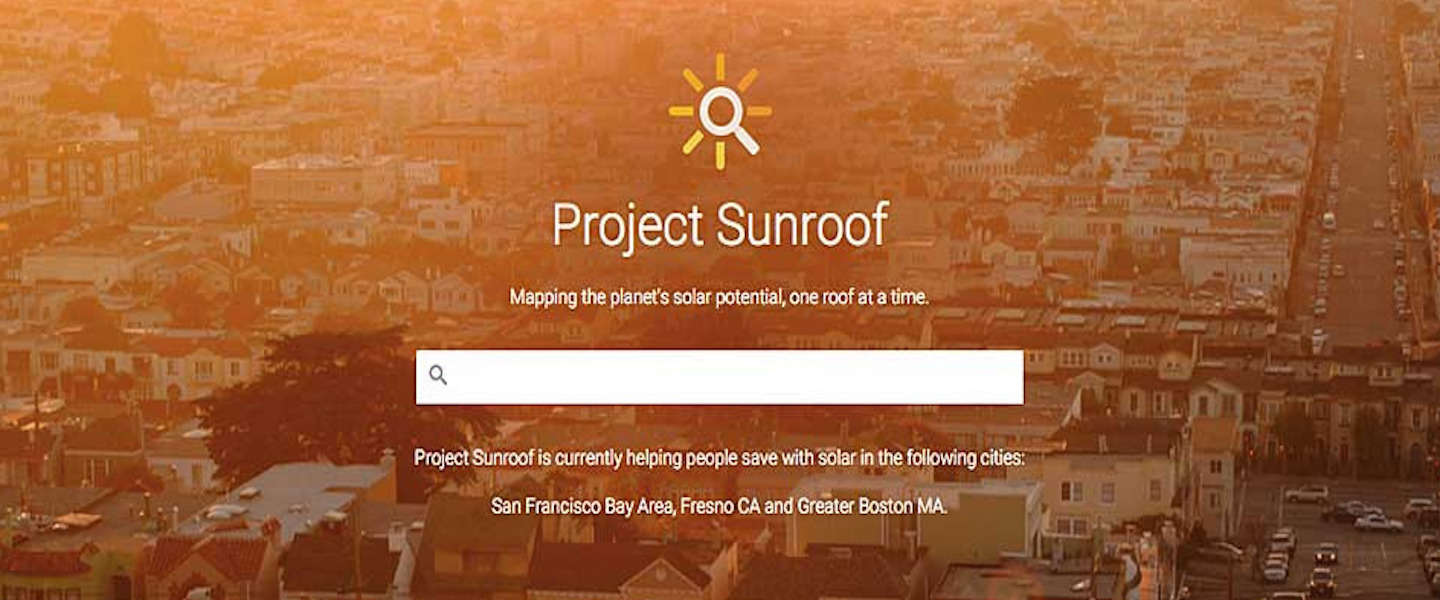 Google's Project Sunroof vertelt jou waar je zonnepanelen moet installeren