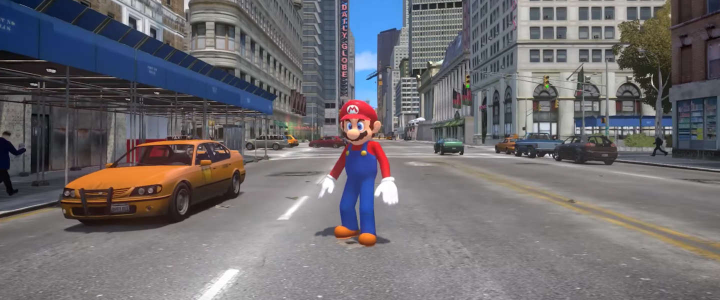 Super Mario Odyssey is leuk maar de GTA IV versie is nog véél leuker