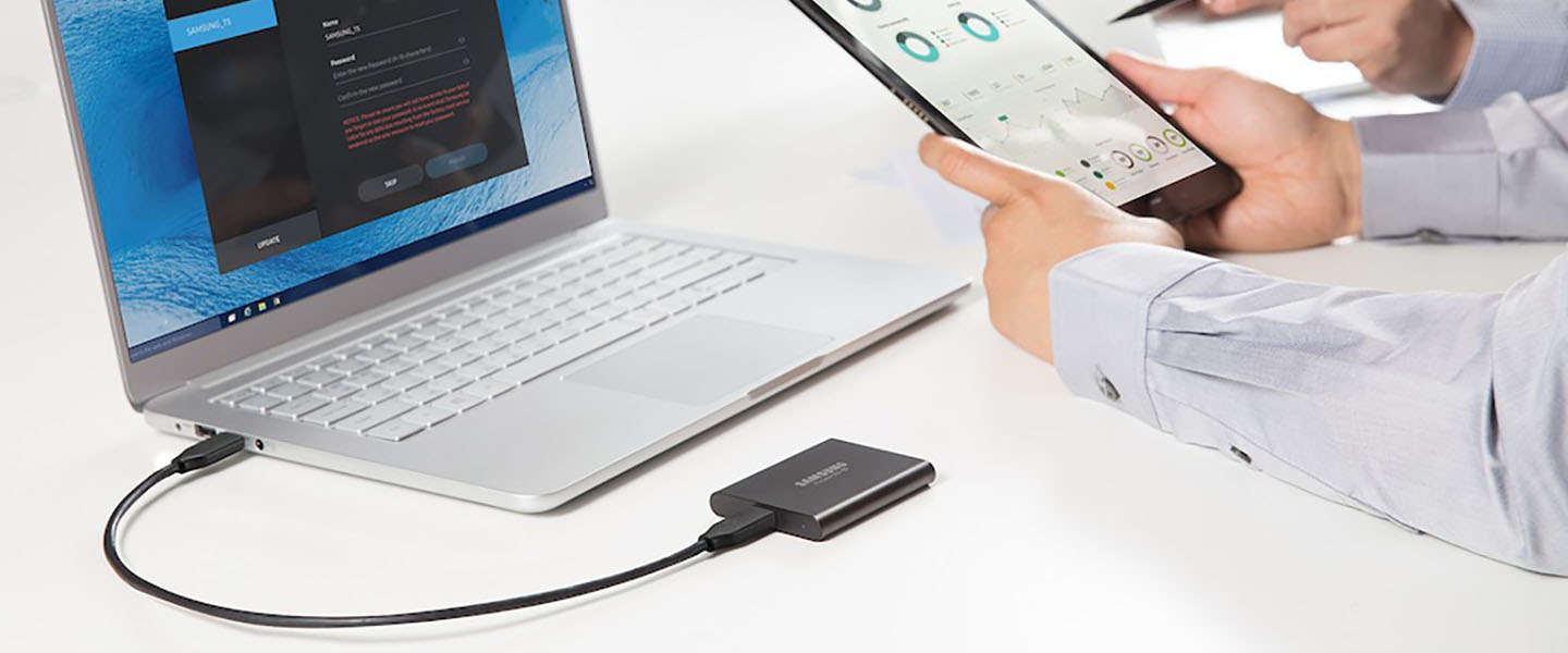 Samsung lanceert nieuwe Portable SSD T5