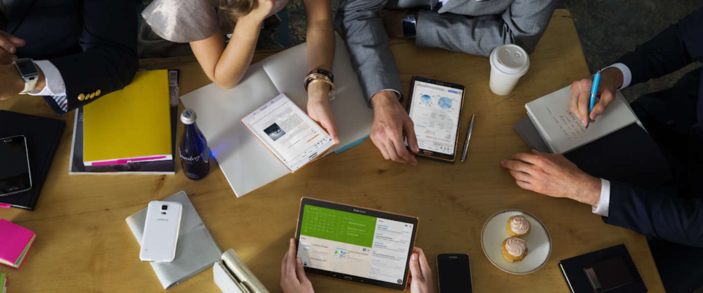 Tablet wordt het meest gebruikt voor e-mail