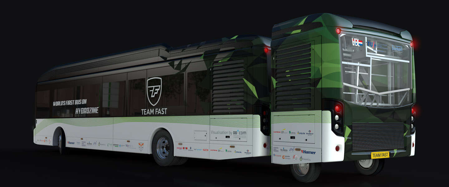 Rijden op mierenzuur? Team Fast van de TU/e maakt het mogelijk