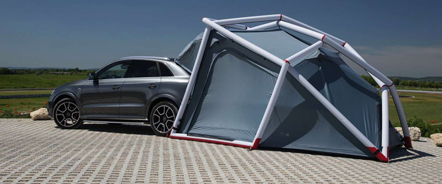 Een tent uit de kofferbak van je Audi ziet er zo uit!