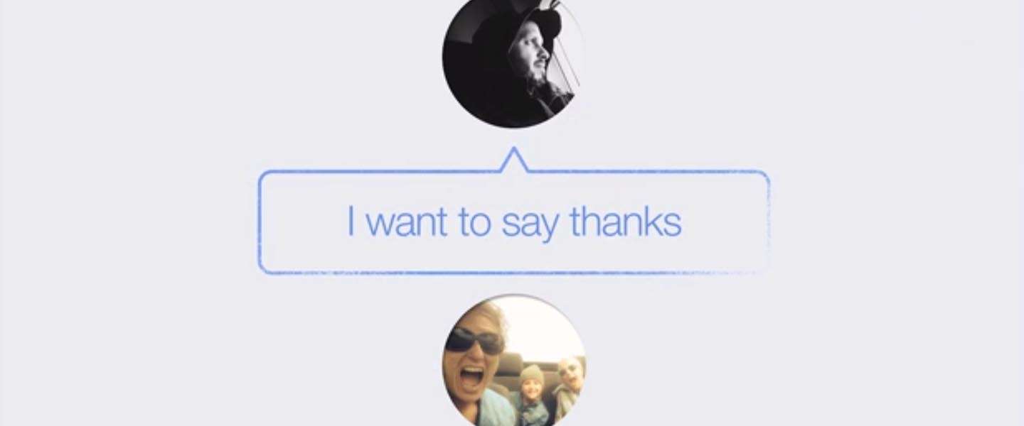 Al meer dan 200 miljoen Facebook 'Say Thanks' videos