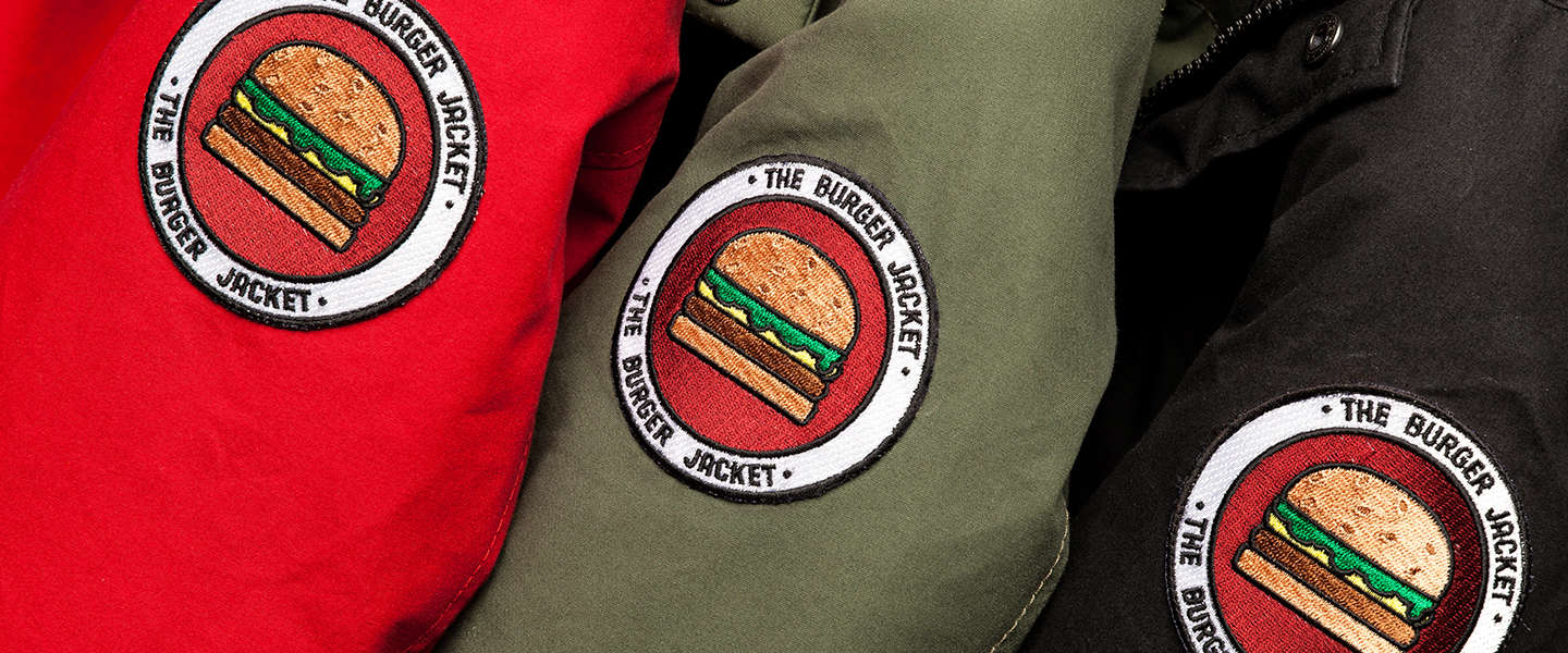 Iets voor jou? Een jas om je hamburgers warm te houden