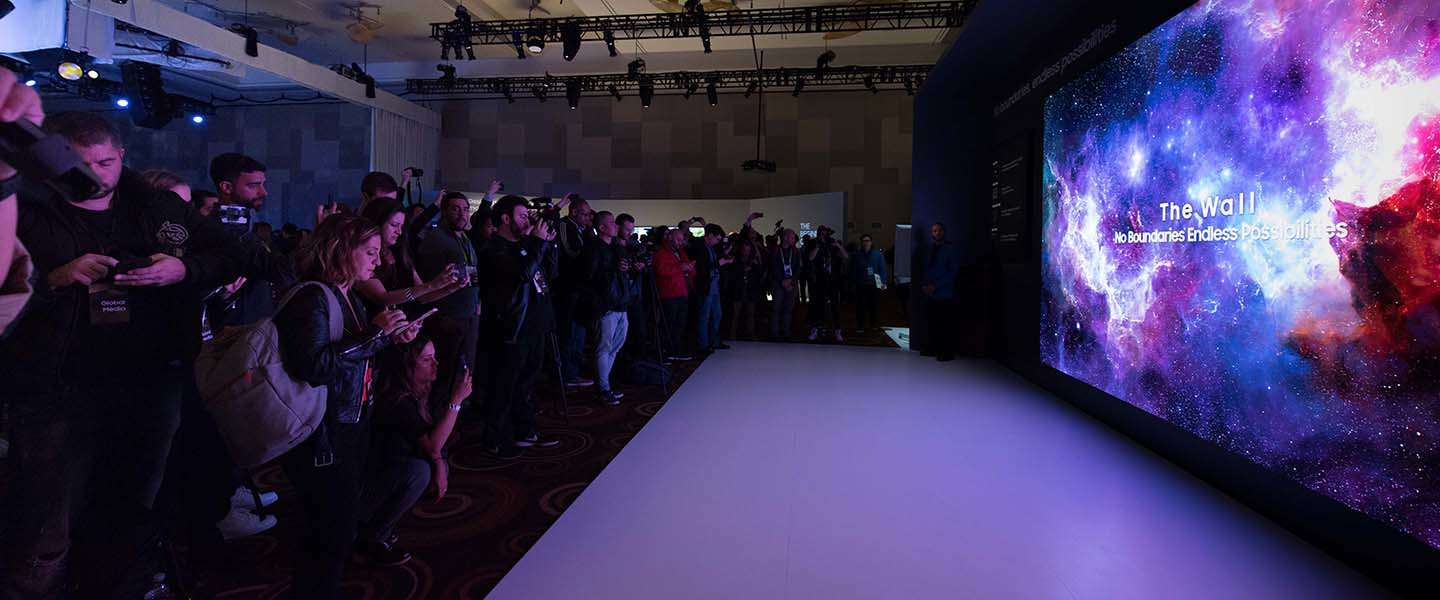 Een 219-inch 4K televisie? Samsung toont het op de CES