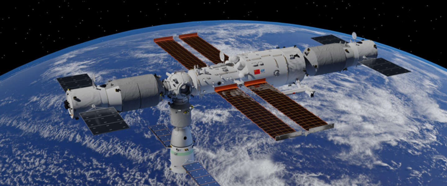 Derde grote module op weg naar Tiangong