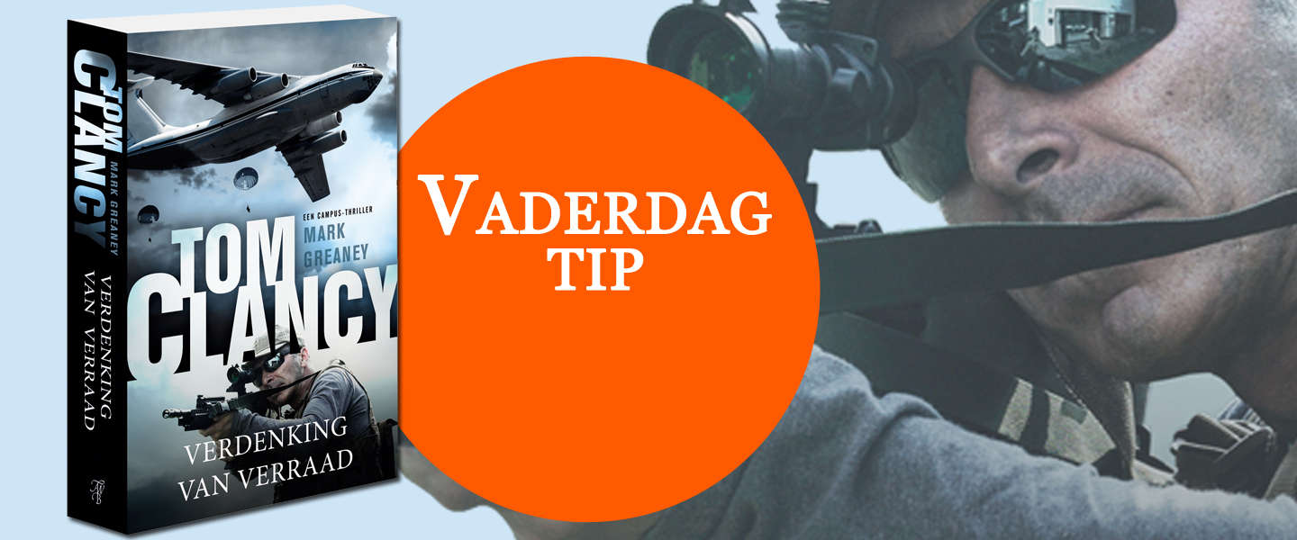 ​Win: 3x Verdenking van verraad van Tom Clancy